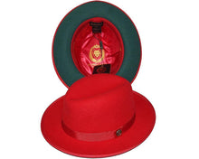 Load image into Gallery viewer, Bruno Capelo Hats 'Princeton' Different Color Under Brim - Alligator World