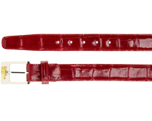 Load image into Gallery viewer, Belvedere Alligator Belt # 2008 Catalog