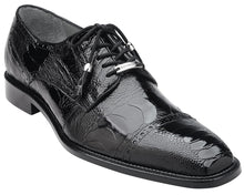 Load image into Gallery viewer, Belvedere 'Batta' Catalog Ostrich Leg Lace-Up Shoes