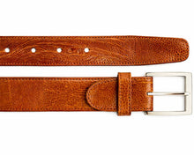 Load image into Gallery viewer, Belvedere Ostrich Leg Belt # 2000 Catalog