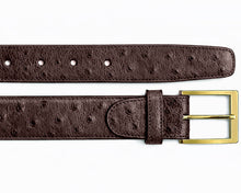 Load image into Gallery viewer, Belvedere Ostrich Belt # 2001 Catalog