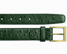 Load image into Gallery viewer, Belvedere Ostrich Belt # 2001 Catalog