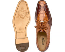 Load image into Gallery viewer, Belvedere 'Domenico' Catalog Crocodile Lace-Up Shoes