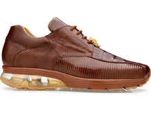 Load image into Gallery viewer, Belvedere 'Lazaro' Catalog Crocodile/Lizard Bubble Sole Sneaker