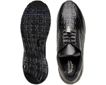 Load image into Gallery viewer, Belvedere 'Lazaro' Catalog Crocodile/Lizard Bubble Sole Sneaker