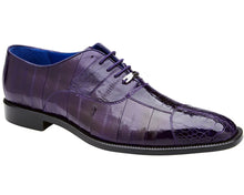 Load image into Gallery viewer, Belvedere 'Mare' Catalog Ostrich Leg/Eel Lace-Up Shoes
