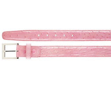 Load image into Gallery viewer, Belvedere Ostrich Belt # 2001 Catalog - Alligator World