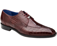 Load image into Gallery viewer, Belvedere 'Siena' Catalog Ostrich Leg Lace-Up Shoes