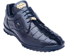 Load image into Gallery viewer, Belvedere 'Vasco' Catalog Hornback Crocodile Tail/Calf Leather Sneaker
