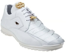 Load image into Gallery viewer, Belvedere 'Vasco' Catalog Hornback Crocodile Tail/Calf Leather Sneaker