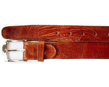 Load image into Gallery viewer, Belvedere Ostrich Leg Belt # 2000 Catalog - Alligator World