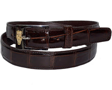 Load image into Gallery viewer, Belvedere Alligator Belt # 2008