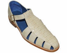Load image into Gallery viewer, Belvedere Crocodile Sandal 'Fabrizio'