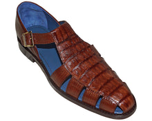 Load image into Gallery viewer, Belvedere Crocodile Sandal 'Fabrizio'