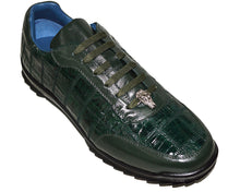 Load image into Gallery viewer, Belvedere Crocodile Lace-Up Casuals 'Apex'