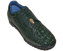 Load image into Gallery viewer, Belvedere Hornback Crocodile Sneaker 'Salvo'