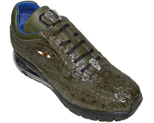 Load image into Gallery viewer, Belvedere Crocodile Bubble Sole Sneaker 'T-Rex'
