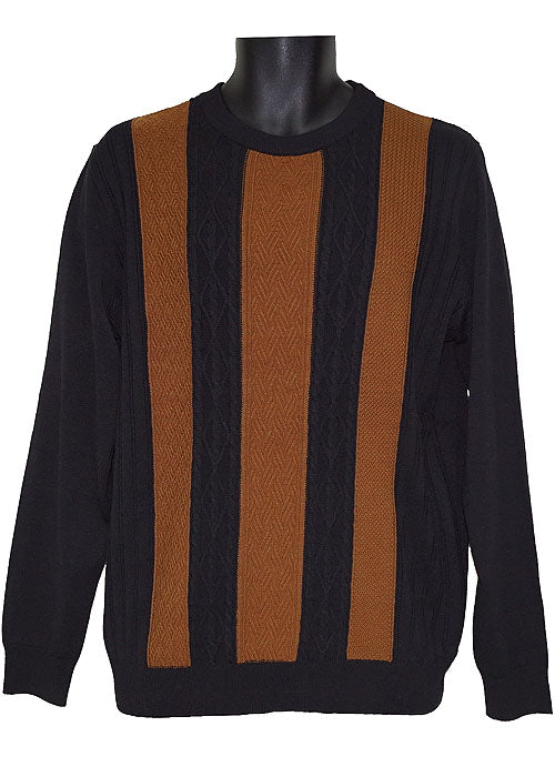 Cigar Couture 1/4 Zipper Polo Sweater Taupe main image 1