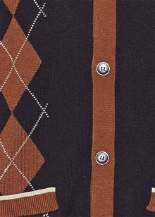 Load image into Gallery viewer, Cigar Button-Down Sweater # KS652 Black