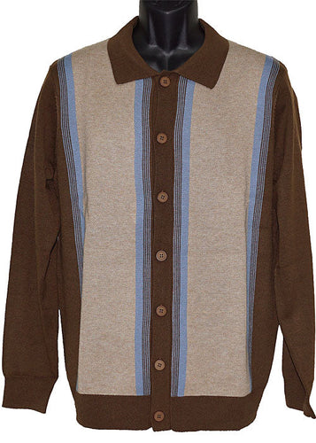 Cigar Sweater # KS362 Brown