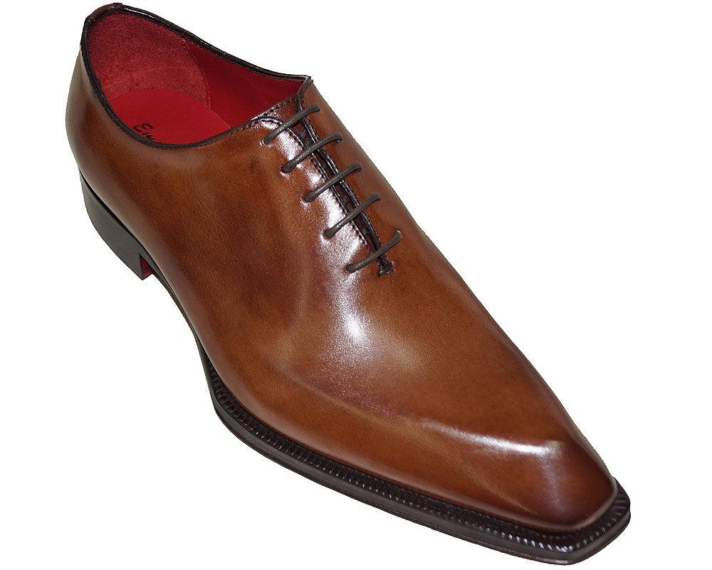 Emilio Franco shoes Italian leather point toe Emilio Franco Lace-Up Shoes # 2914 – Alligator World main image 4