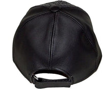 Load image into Gallery viewer, Fennix Large Blocks Alligator/Soft Nappa Leather Caps - Alligator World