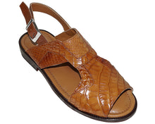 Load image into Gallery viewer, Fennix Alligator Sandal 'Cameron'