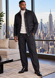 Load image into Gallery viewer, Lanzino Jacket/Pants Set # JK147 Black