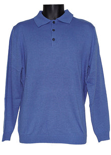 Load image into Gallery viewer, Lavane 3-Button Polo Sweater # '501-PL'
