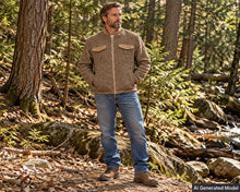 Load image into Gallery viewer, Lavane Waist Length Jacket # MS7 Tan