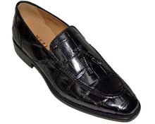Load image into Gallery viewer, Mezlan Platinum Alligator Shoes 'Rome'