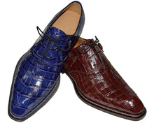 Load image into Gallery viewer, Mezlan Platinum Thanksgiving Sale # TS58 Blue