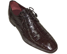 Load image into Gallery viewer, Mezlan Platinum Alligator Shoes 'Milan'