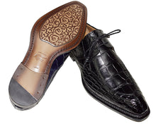 Load image into Gallery viewer, Mezlan Platinum Lace-Up Shoes 'Imperium'