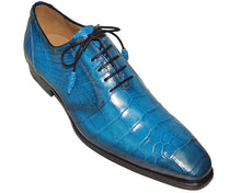 Load image into Gallery viewer, Mezlan Platinum Lace-Up Shoes 'Luxor'