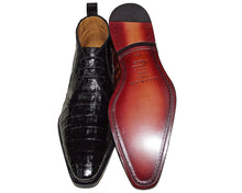 Load image into Gallery viewer, Mezlan Crocodile Boots # 50093