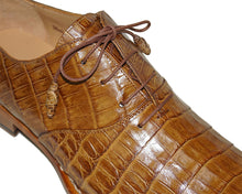 Load image into Gallery viewer, Mezlan Crocodile Shoes # 50084