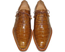 Load image into Gallery viewer, Mezlan Crocodile Shoes # 50084