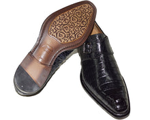 Load image into Gallery viewer, Mezlan Crocodile Shoes # 500850