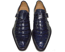 Load image into Gallery viewer, Mezlan Crocodile Shoes # 500850