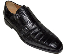Load image into Gallery viewer, Mezlan Crocodile Shoes # 50087