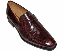 Load image into Gallery viewer, Mezlan Crocodile Shoes # 50089