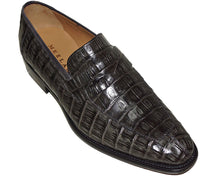 Load image into Gallery viewer, Mezlan Crocodile Shoes # 50089