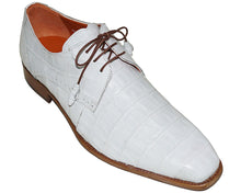 Load image into Gallery viewer, Mezlan Crocodile Shoes # 50090