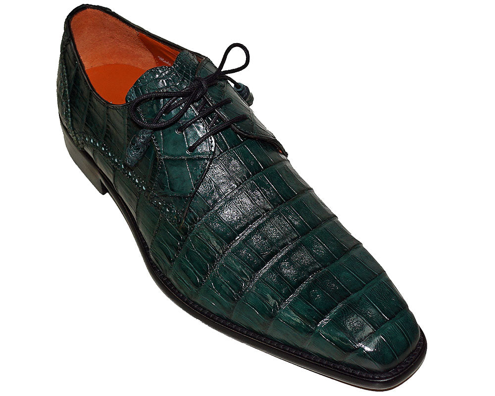 Mezlan Crocodile Shoes #50090 Green / 10 Mezlan Crocodile Shoes #50090 Green / 10