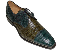 Load image into Gallery viewer, Mezlan Crocodile Shoes # 50091
