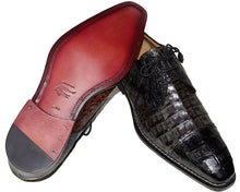 Load image into Gallery viewer, Mezlan Crocodile Shoes # 50091