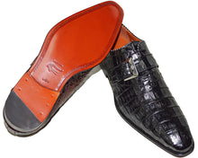 Load image into Gallery viewer, Mezlan Crocodile Shoes # 50092