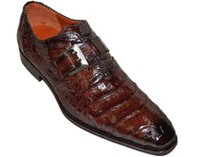 Load image into Gallery viewer, Mezlan Crocodile Shoes # 50092