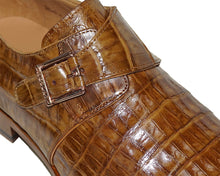 Load image into Gallery viewer, Mezlan Crocodile Shoes # 50149